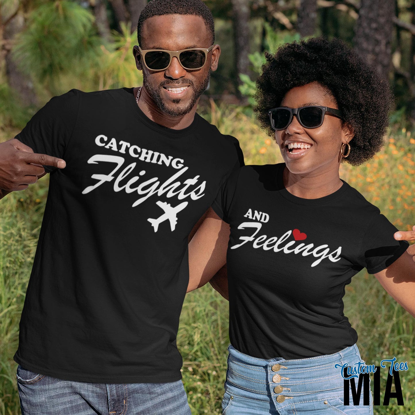 Catching Flights and Feelings Shirt