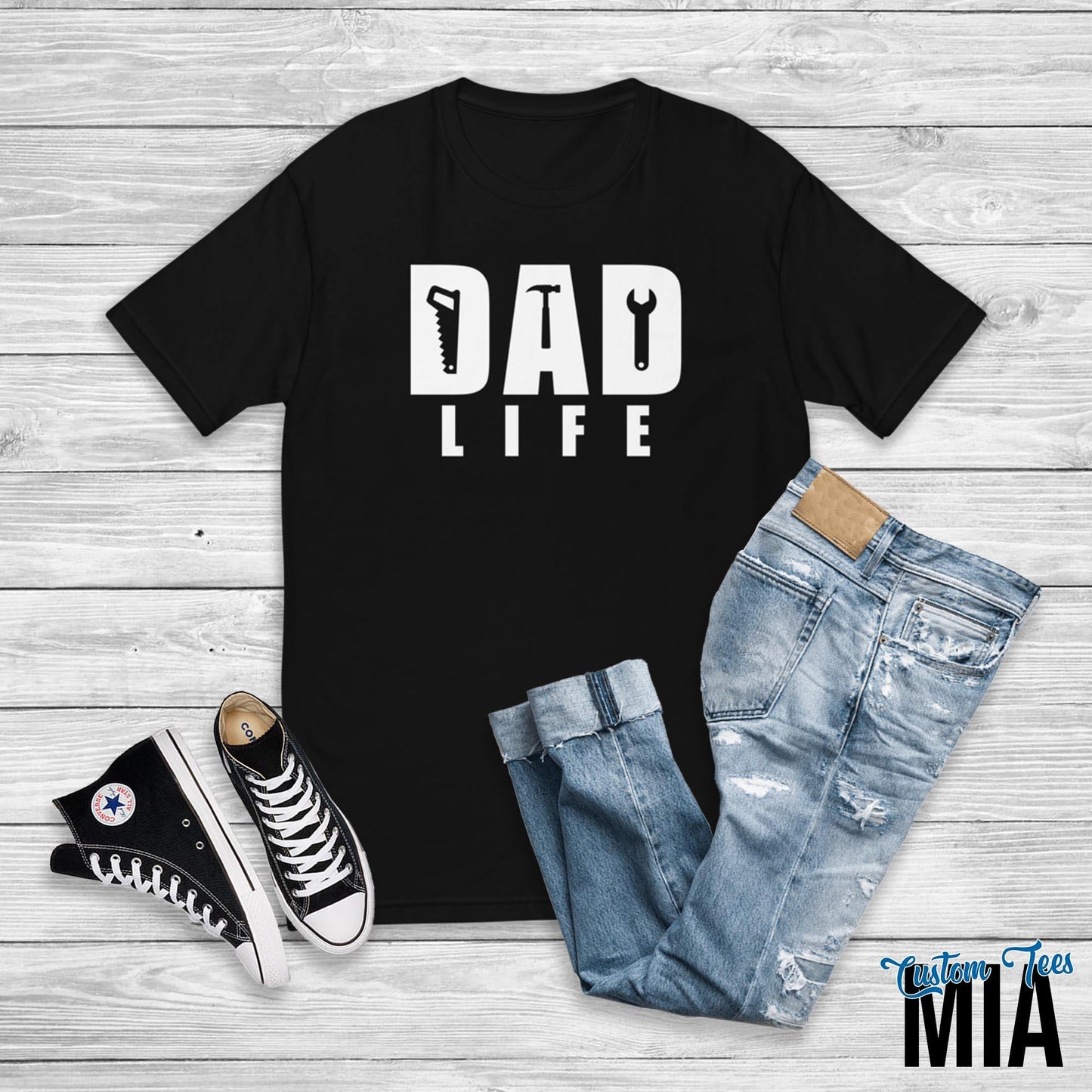 Dad Life Shirt - Custom Tees MIA