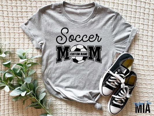 Personalized Soccer Mom Shirt