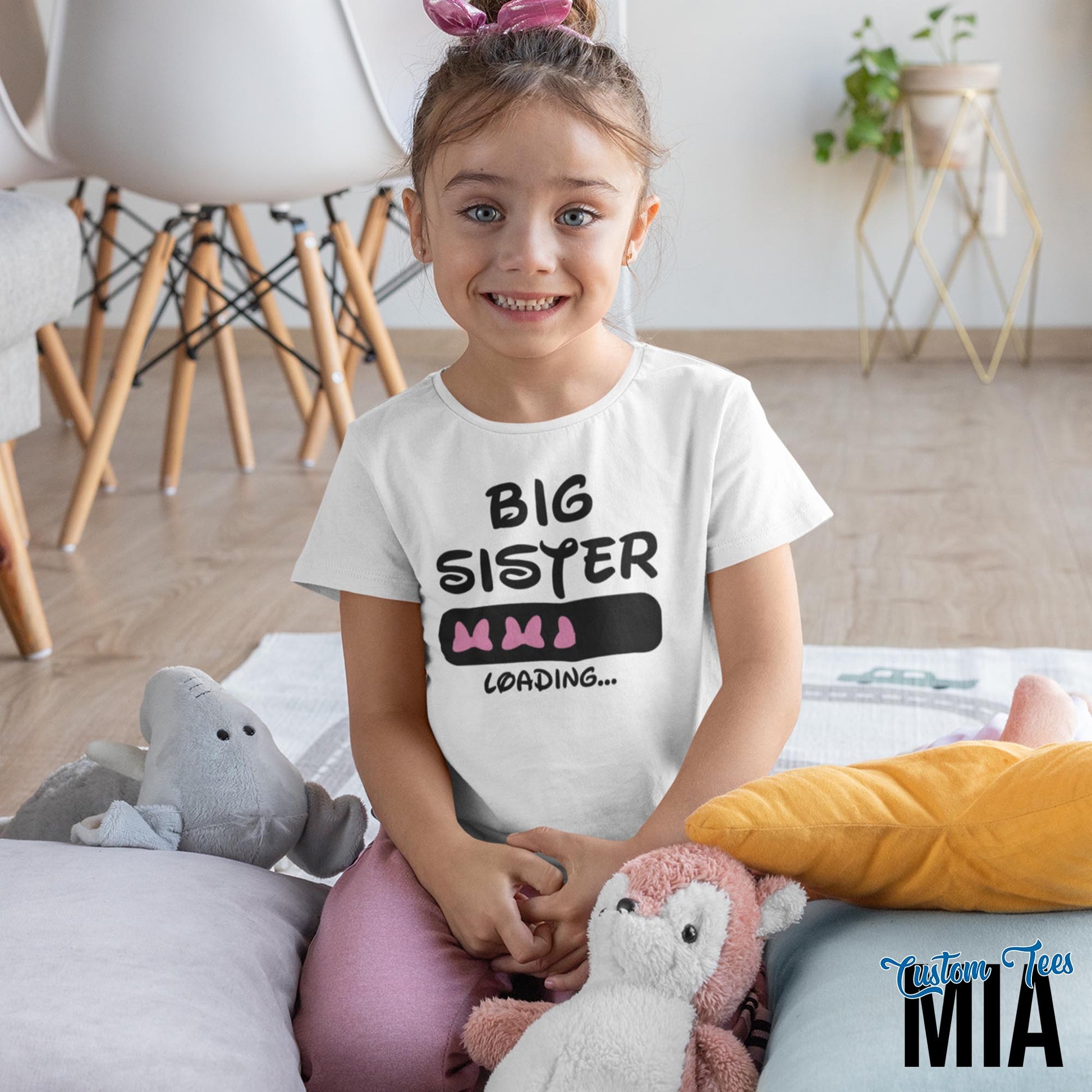 Big Brother & Big Sister Loading Shirt - Custom Tees MIA