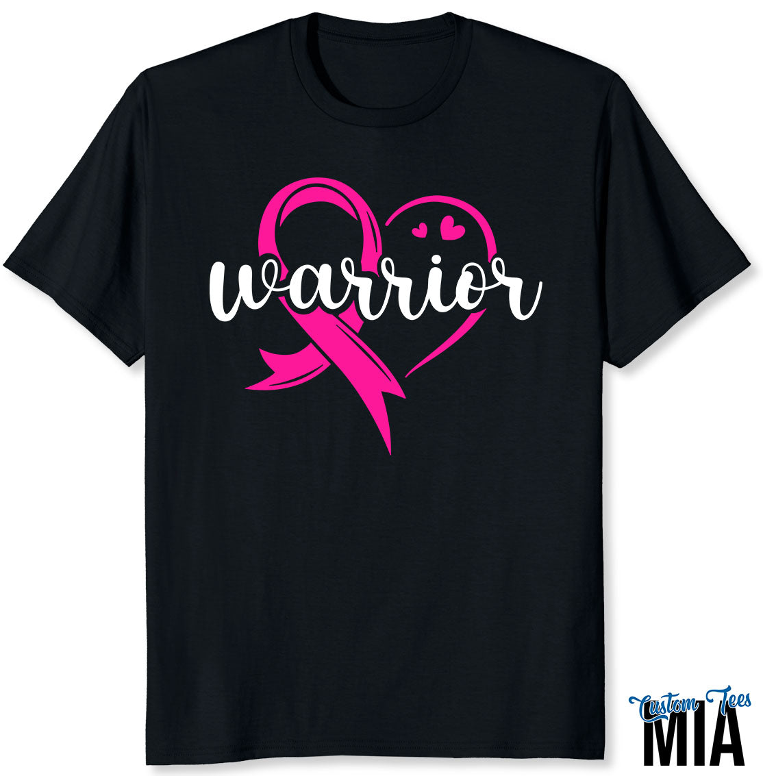 Warrior Breast Cancer Awareness T-Shirt