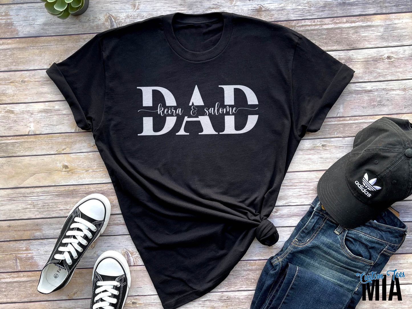 Father's Day Personalized Names Shirt