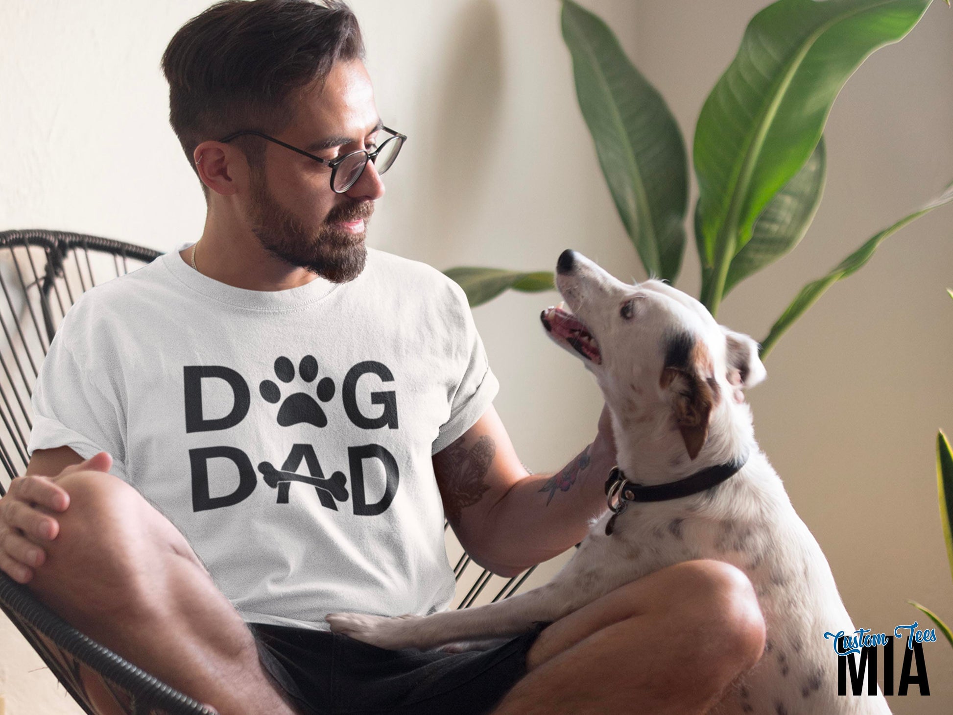Dog Dad Shirt - Custom Tees MIA