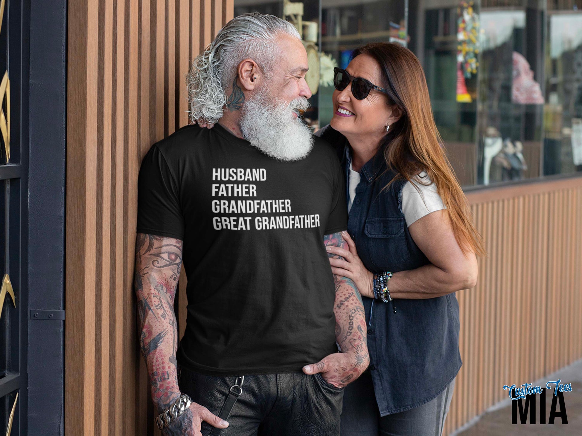 Great Grandfather Father's Day Shirt - Custom Tees MIA