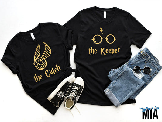The Keeper and The Catch Shirts
