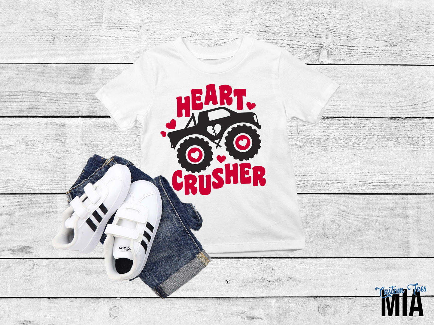 Heart Crusher Valentine's Day Boy Shirt
