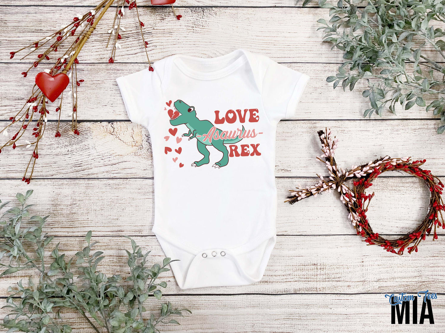Loveasaurus Rex Valentine's Day Shirt