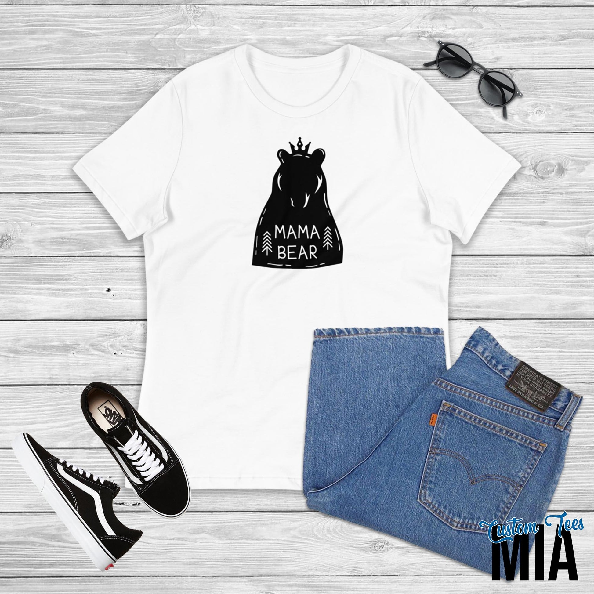 Mama Bear Shirt - Custom Tees MIA