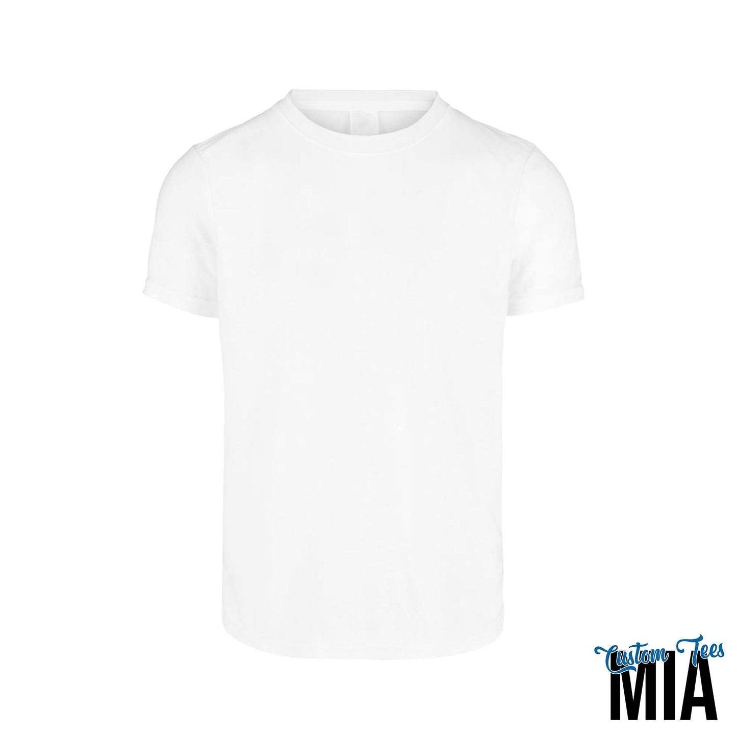 Unisex 100% Polyester Sublimation Crew Neck Short Sleeve T-Shirt