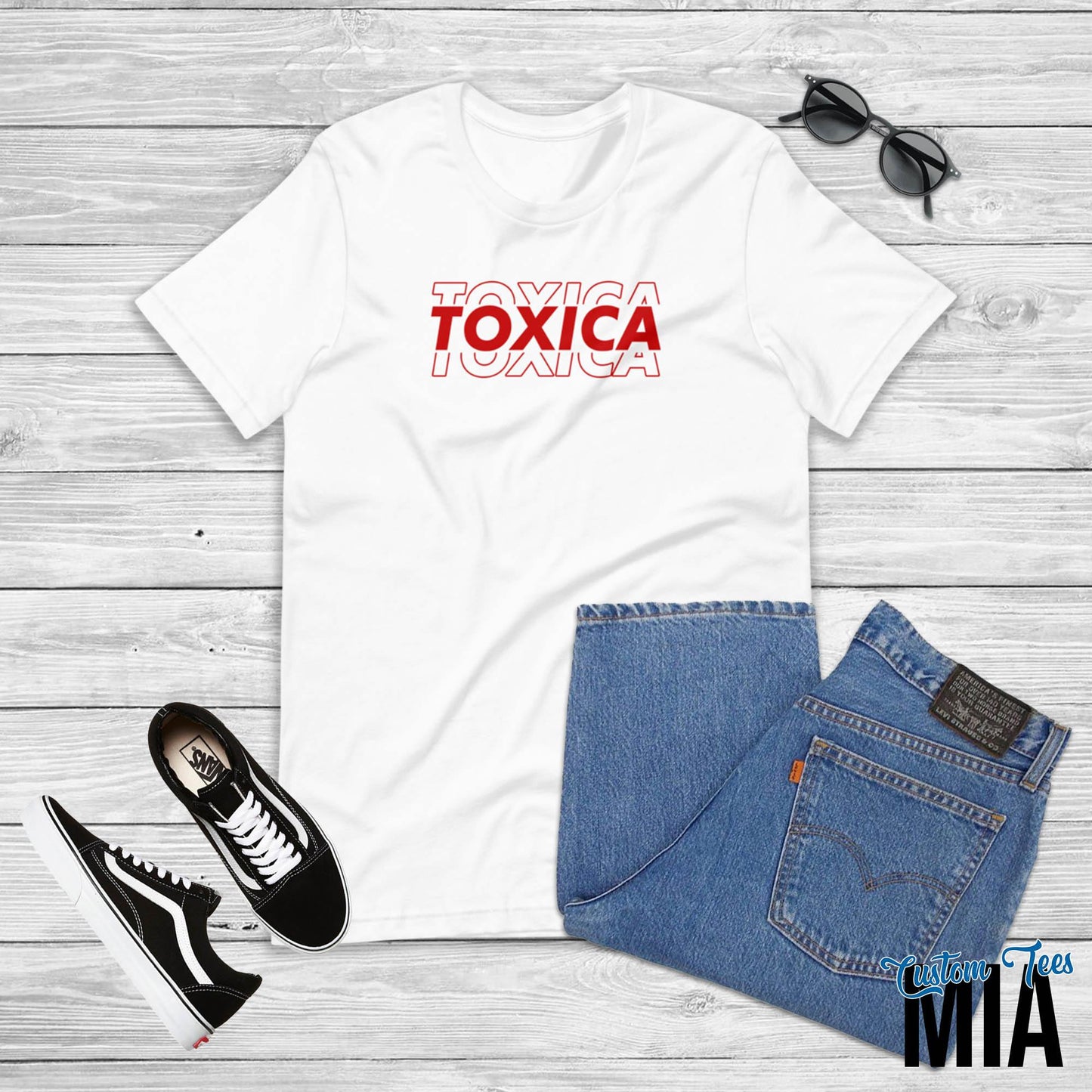Toxica Shirt - Custom Tees MIA