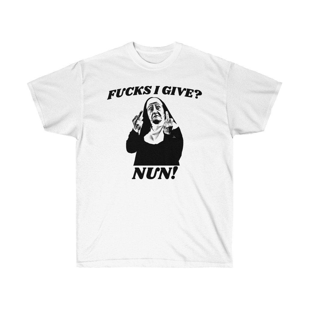 Fucks I Give Nun Shirt - Custom Tees MIA