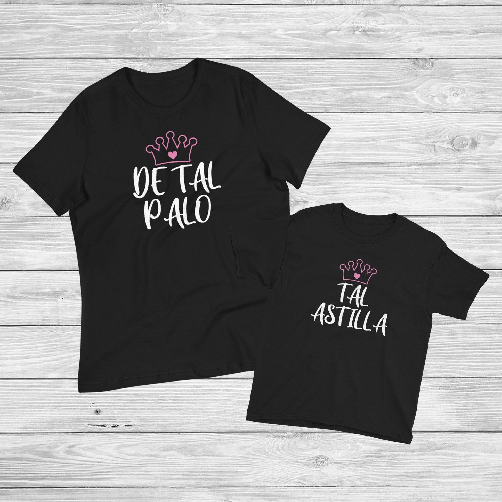 De Tal Palo Tal Astilla Matching Latina Mom & Daughter Shirts - Custom Tees MIA