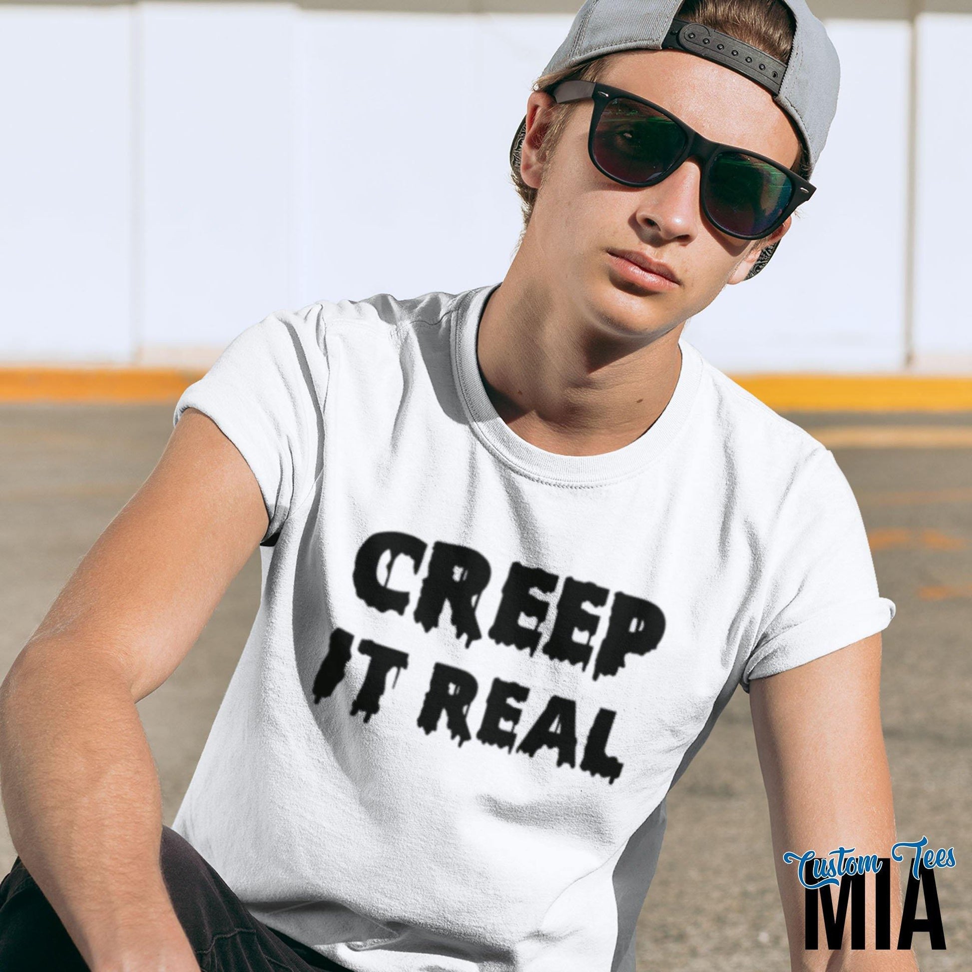 Creep It Real Halloween Shirt - Custom Tees MIA