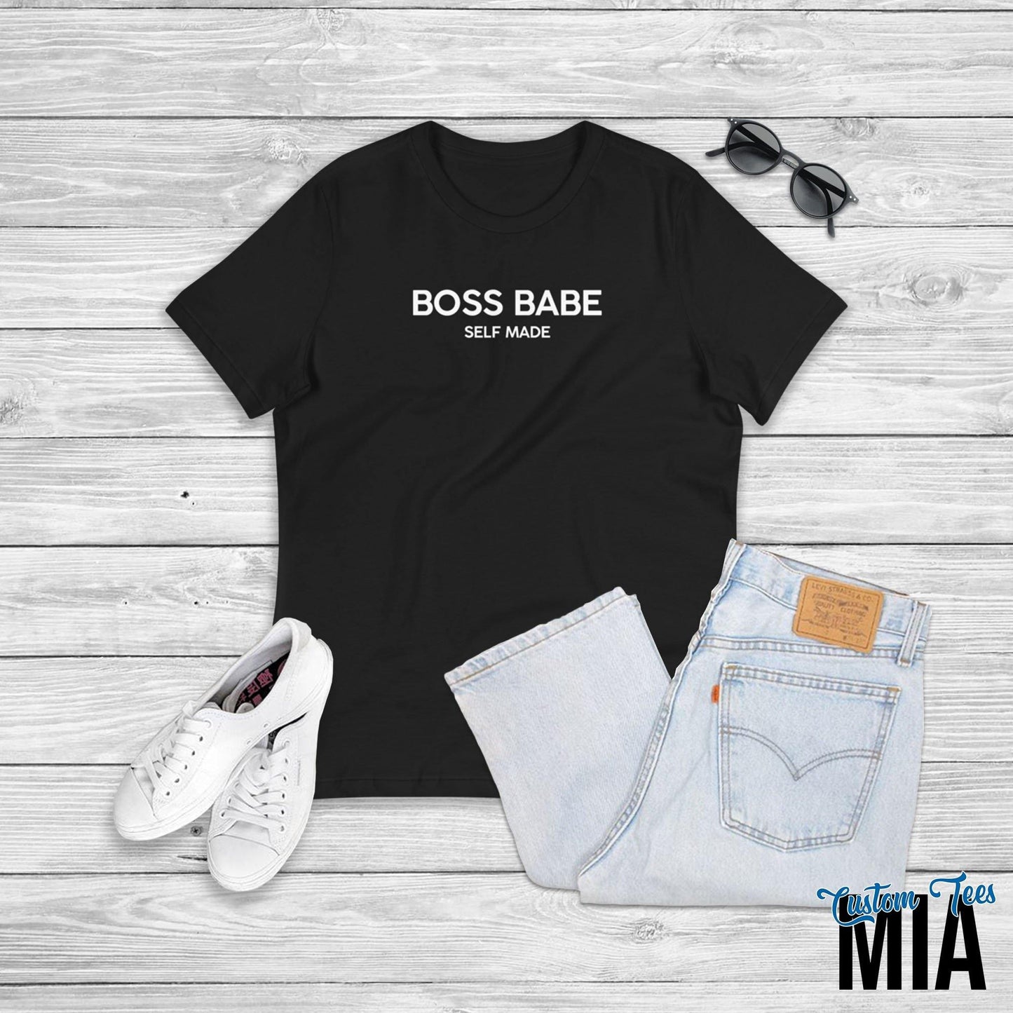 Boss Babe Self Made Shirt - Custom Tees MIA