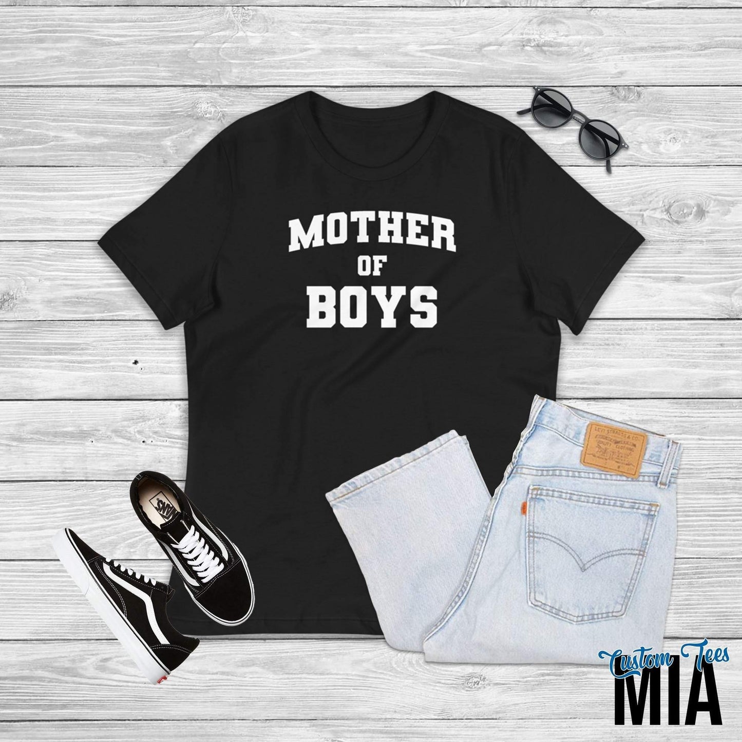 Mother of Boys Shirt - Custom Tees MIA